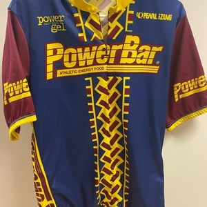 Power Bar cycling jersey. XL.
